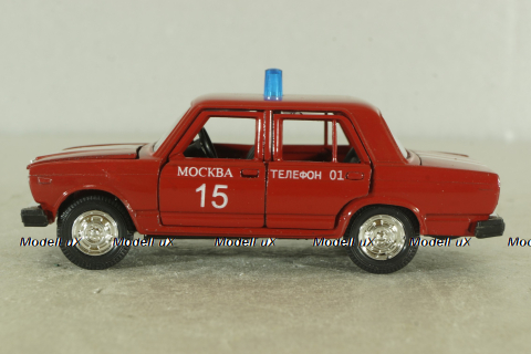 Ваз-2107, Пожарный, Агат 1:43