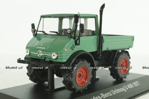 Mercedes Unimog U406 1977, green, IXO 1:43