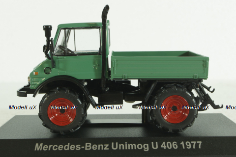 Mercedes Unimog U406 1977, green, IXO 1:43