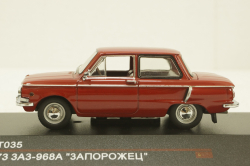 Заз-968А "Запорожец" 1973г., красный, IST035, IST 1:43