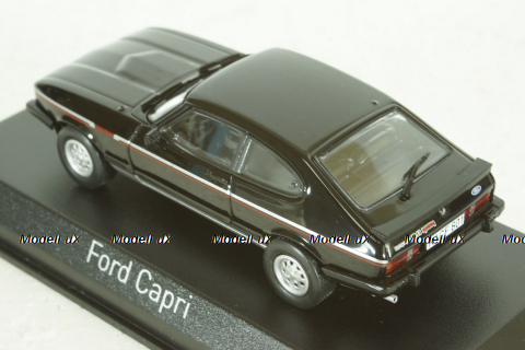 Ford Capri Mk3 1980 black, Norev 1:43