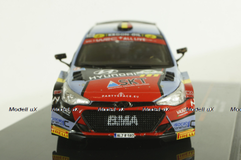 Hyundai i20 N Rally 2, #36, Rally Ypres, G.Munster/L.Louka, 2021, RAM812,  IXO 1:43