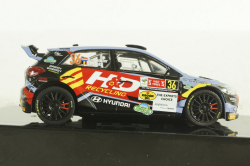 Hyundai i20 N Rally 2, #36, Rally Ypres, G.Munster/L.Louka, 2021, RAM812,  IXO 1:43