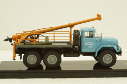 Зил-131 Бурильно-крановая машина БКМ-313, TruckTyr 1:43