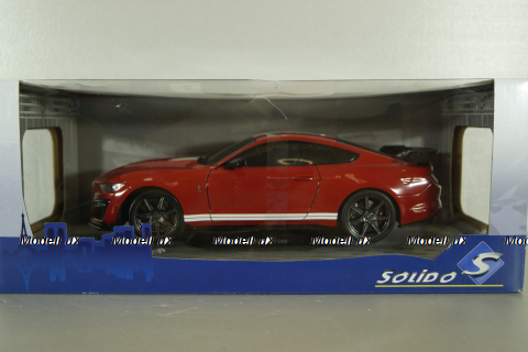Ford Mustang GT500 Fast Track Racing Red, S1805903, Solido 1:18