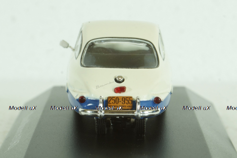 Bambi Microcoupe 1962 white/blue, Altaya 1:43