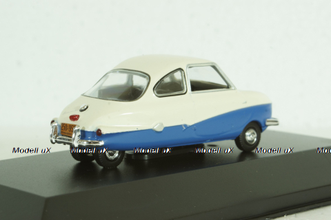 Bambi Microcoupe 1962 white/blue, Altaya 1:43