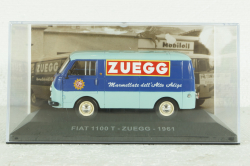 Fiat 1100 T van Zuegg year 1961 turquoise/blue, Altaya 1:43