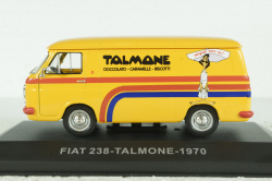 Fiat 238 van Talmone 1970 orange, Altaya 1:43