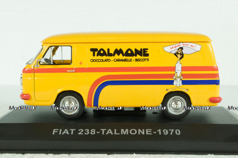 Fiat 238 van Talmone 1970 orange, Altaya 1:43