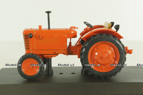 МТЗ-2 трактор 1954, красный, ТРАКТОРЫ история,люди,машины (Hachette) №13 1:43