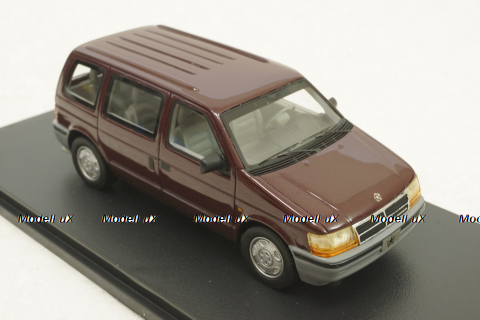 Chrysler Voyager 1994 red, GLM105702, GLM 1:43