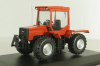 ЛТЗ-155 трактор 1988, красный, ТРАКТОРЫ история,люди,машины (Hachette) №30 1:43