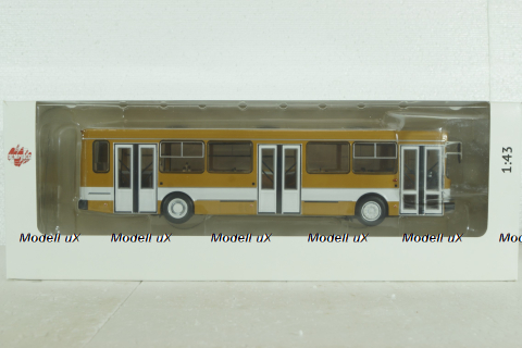 Лиаз-5256, охра с белой полосой, DEMPRICE 1:43 