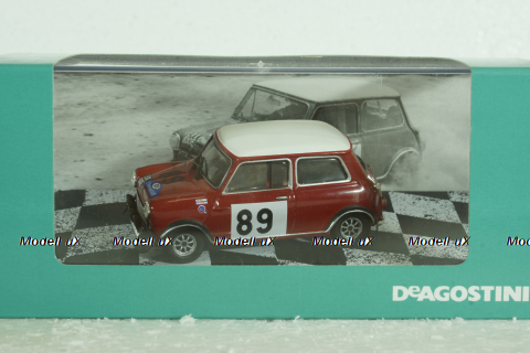 BMC Mini Cooper S #89, Acropolis Rally 1967, P.Hopkirk/Ron Crellin, Vencedores de Rally , Altaya 1:43
