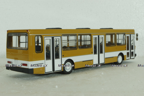 Лиаз-5256, охра с белой полосой, DEMPRICE 1:43 