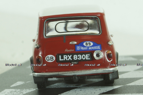 BMC Mini Cooper S #89, Acropolis Rally 1967, P.Hopkirk/Ron Crellin, Vencedores de Rally , Altaya 1:43