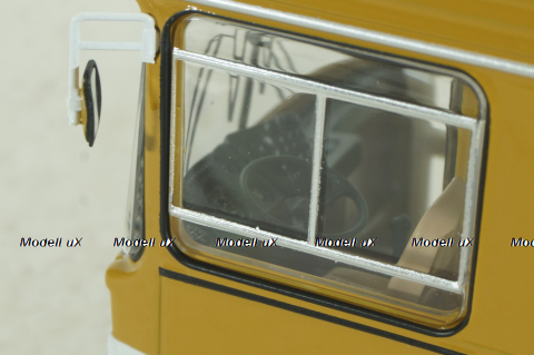 Лиаз-5256, охра с белой полосой, DEMPRICE 1:43 