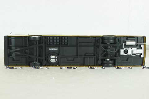 Лиаз-5256, охра с белой полосой, DEMPRICE 1:43 