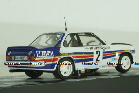 Opel Ascona 400 #2, Rally Monte Carlo 1982, Walter Rohrl/Christian Geistdorfer, Vencedores de Rally #13, Altaya 1:43 ( Чешская Серия) с журналом!