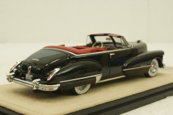 Cadillac Series 62 Convertible, open top, black, STM47303, Stamp Models 1:43