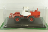 Т-150К трактор 1971, красный, ТРАКТОРЫ история,люди,машины (Hachette) №127 1:43 с журналом