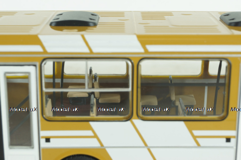 Лиаз-5256, оранжевый/белый, DEMPRICE 1:43 