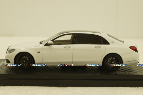 Mercedes Maybach S-Class S600  Brabus 900 2018 white, Almost Real 1:43