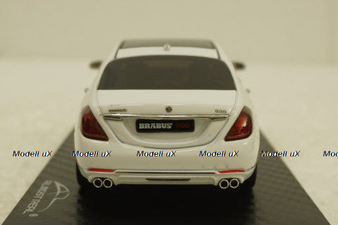 Mercedes Maybach S-Class S600  Brabus 900 2018 white, Almost Real 1:43
