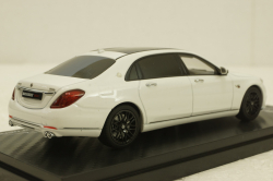 Mercedes Maybach S-Class S600  Brabus 900 2018 white, Almost Real 1:43