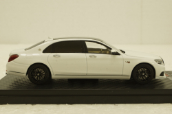 Mercedes Maybach S-Class S600  Brabus 900 2018 white, Almost Real 1:43