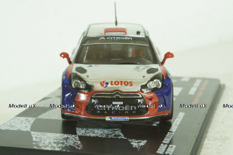 Citroen DS3 RRC #74, Rally Germany 2013, Robert Kubica/Maciej Baran,  Vencedores de Rally #23, Altaya 1:43 ( Чешская Серия) с журналом!
