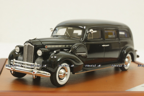 Packard Henney Hearse 1940, black, CMF43065, CMF 1:43