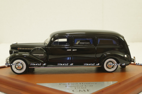 Packard Henney Hearse 1940, black, CMF43065, CMF 1:43
