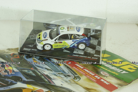 Ford Focus RS WRC #4, Rally Cyprus 2005, Roman Kresta/Jan Mozny, Vencedores de Rally #12, Altaya 1:43 ( Чешская Серия) с журналом!