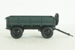 Прицеп 2-ПН-2 с дугами, зеленый 600202, DiP Models 1:43