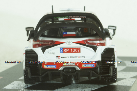 Toyota Yaris WRC #8, Rally Chile 2019, Ott Tanak/Martin Jarveoja, Vencedores de Rally , Altaya 1:43