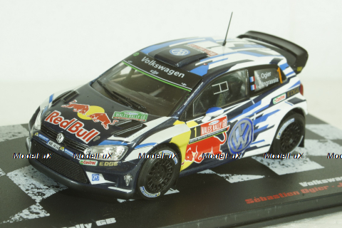 Volkswagen Polo WRC #1, Rally wales GB 2016, S.Ogier/J.Ingrassia, Vencedores de Rally , Altaya 1:43