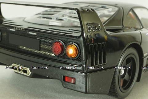 Ferrari F40 black, 1987, 08416BK, Kyosho 1:18