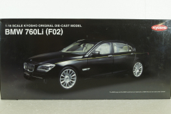 BMW 760Li F02 7-Series, 2009, 8783BK, Kyosho 1:18