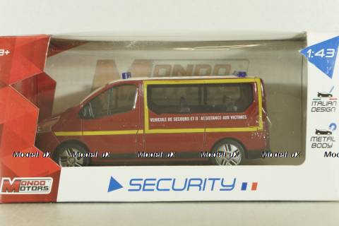 Renault Trafic Fire department, 531133,  Mondo Motors 1:43
