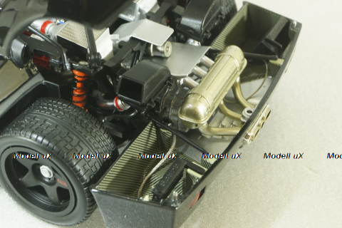 Ferrari F40 black, 1987, 08416BK, Kyosho 1:18