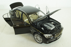 BMW 760Li F02 7-Series, 2009, 8783BK, Kyosho 1:18