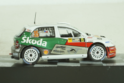 Skoda Fabia WRC #15, ADAC Rally Deutschland 2007, J.Kopecky/F.Schovanek, Vencedores de Rally , Altaya 1:43
