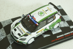 Skoda Fabia S2000 #1, Barum Rally 2013, J.Kopecky/P.Dresler, Vencedores de Rally , Altaya 1:43