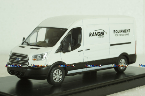 Ford Transit, 2016, white, 51044, Greenlight 1:43