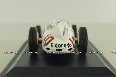 Maserati 420M/58 Eldorado 1958, white, Leo Models 1:43