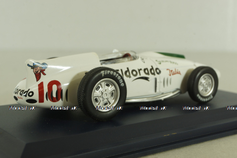 Maserati 420M/58 Eldorado 1958, white, Leo Models 1:43