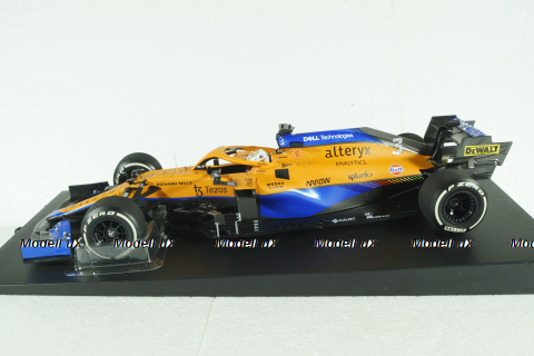 McLaren Formula 1 Team MCL35M Daniel Ricciardo Winner Italian GP 2021, 530213303, Minichamps 1:18
