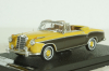 Mercedes 220 SE Convertible 1959 yellow/darkbrown, 28626, Vitesse 1:43